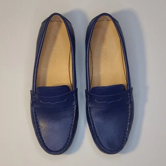 JENN ARDOR Navy Penny Driving Loafers Slip-On 5.5 - Picture 3 of 8
